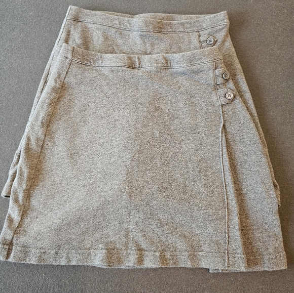 LandsEnd Girls Knit Above the knee skort size 10, Uniform - Picture 2 of 4